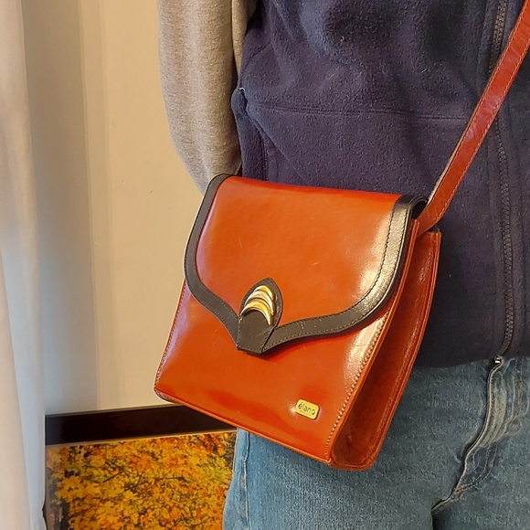 Ingledews vintage mini crossbody/shoulder leather bag - Picture 15 of 16